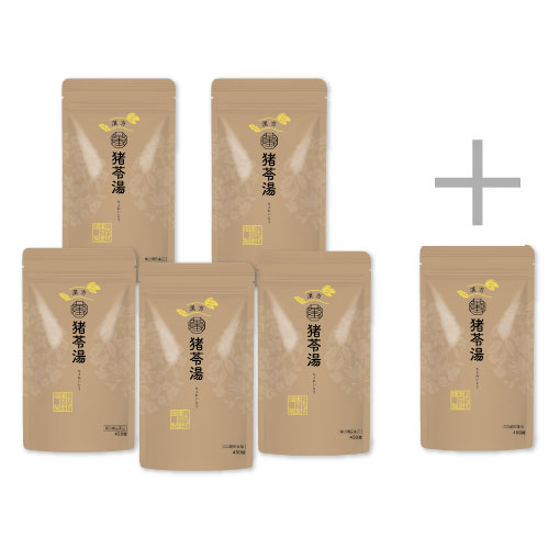 猪苓湯450錠 おまとめ5袋+450錠1袋付